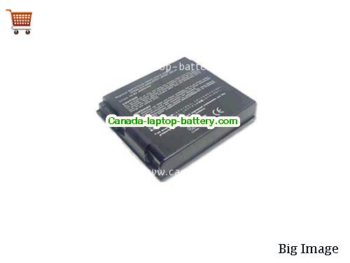 Dell Inspiron 2600 Series Replacement Laptop Battery 4400mAh 14.8V Dark Grey Li-ion