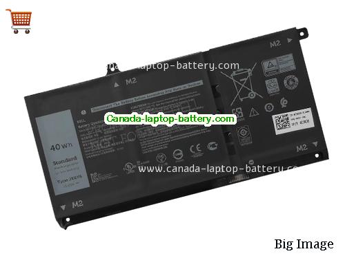 Genuine Dell Vostro 14 5402-R1605D Battery 3550mAh, 40Wh , 11.25V, Black , Li-Polymer