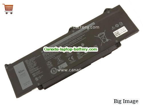 Genuine Dell Dr02P Battery 3500mAh, 42Wh , 11.4V, Black , Li-Polymer