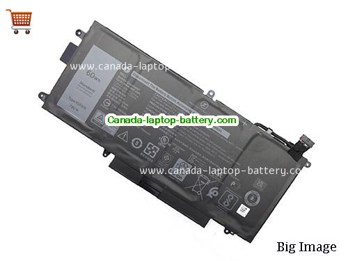 Genuine Dell Latitude E5289 Battery 7890mAh, 60Wh , 7.6V, Black , Li-ion