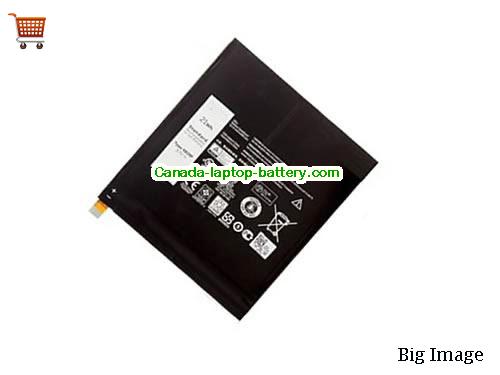 Genuine Dell KB1RP Battery 5600mAh, 21Wh , 3.7V, Black , Li-Polymer