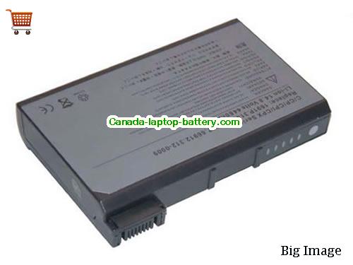 Dell Latitude CPx Series Replacement Laptop Battery 4400mAh 14.8V Black Li-ion