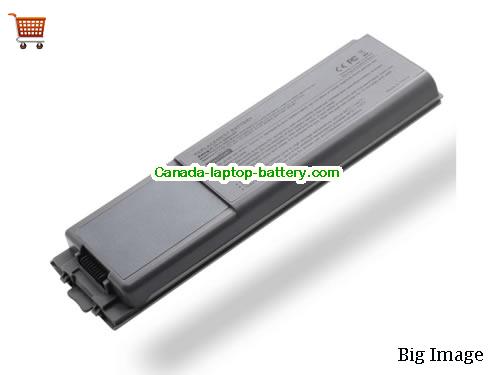 Dell Inspiron 8600 Series Replacement Laptop Battery 4400mAh 11.1V Gray Li-ion
