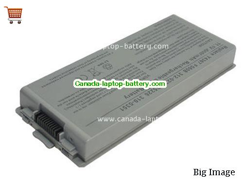 Dell 310-5351 Replacement Laptop Battery 5200mAh 11.1V Grey Li-ion