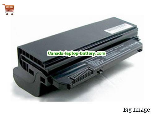 Dell Inspiron Mini 9 UMPC Replacement Laptop Battery 4400mAh 14.8V Black Li-ion