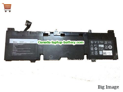 Canada Genuine N1WM4 Battery for DELL Alienware 13 R2 Series Laptop Li-ion 62wh