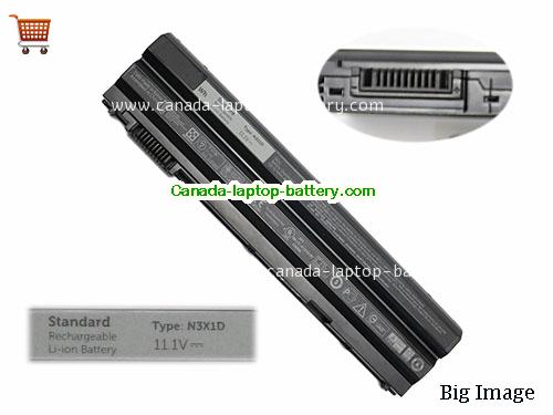 Genuine Dell JD0MX Battery 65Wh, 11.1V, Black , Li-ion