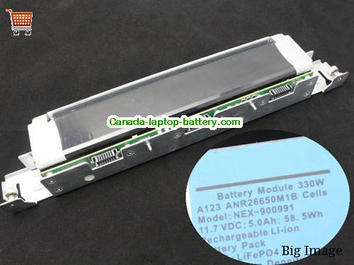 Genuine Dell NX3600 Battery 58.5Wh, 5Ah, 11.7V, Metallic Gray , Lithium iron Phosphate