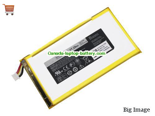 Genuine Dell 0YMXOW Battery 4550mAh, 17.29Wh , 3.8V, Sliver , Li-Polymer