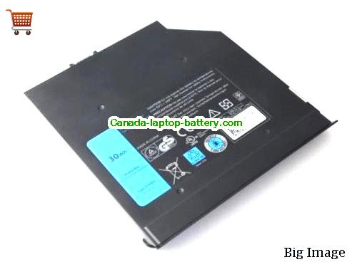 Dell Latitude Media Bay E6320 Replacement Laptop Battery 30Wh 11.1V Black Li-ion