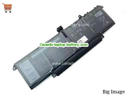 Canada Genuine P83V9 Battery CDTT2 for Dell Precision 14 5470 15.4v 72Wh