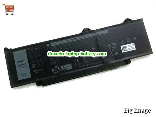 Genuine Dell GTG7N Battery 4623mAh, 54Wh , 11.4V, Black , Li-Polymer