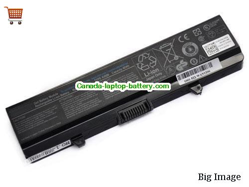 Genuine Dell 0GW241 Battery 4400mAh, 11.1V, Black , Li-ion