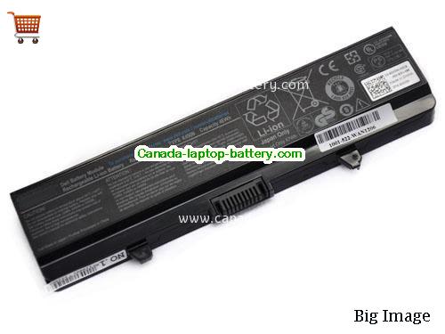 Genuine Dell UK716 Battery 4400mAh, 11.1V, Black , Li-ion