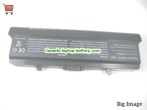 Dell 0WK379 Replacement Laptop Battery 7800mAh 11.1V Black Li-ion