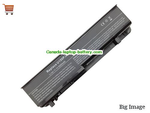 Dell P02E002 Replacement Laptop Battery 5200mAh 11.1V Black Li-ion