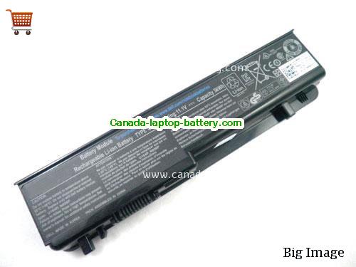 Genuine Dell Studio 17 Battery 56Wh, 11.1V, Black , Li-ion