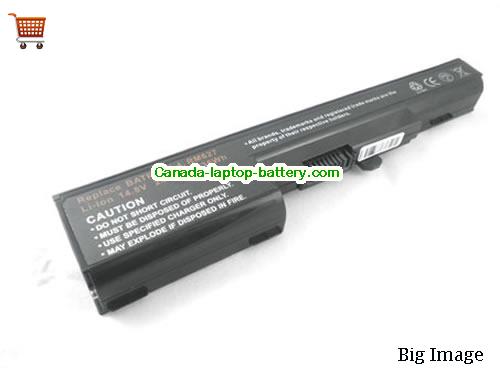 Canada Replacement Laptop Battery for  COMPAL JFT00 series, JFT00,  Black, 2200mAh 14.8V