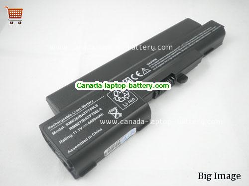 Canada Replacement Laptop Battery for  COMPAL JFT00,  Black, 4400mAh 11.1V