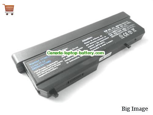 Dell 312-0725 Replacement Laptop Battery 7800mAh 11.1V Black Li-ion