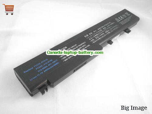 Dell Vostro 1710 Series Replacement Laptop Battery 4400mAh 11.1V Black Li-ion