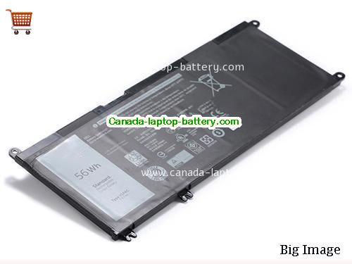 Canada DELL VIP4C V1P4C Laptop Battery 7.6V 56Wh