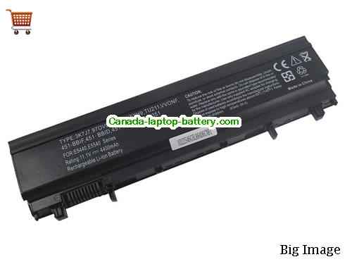 Dell VJXMC Replacement Laptop Battery 5200mAh 11.1V Black Li-ion