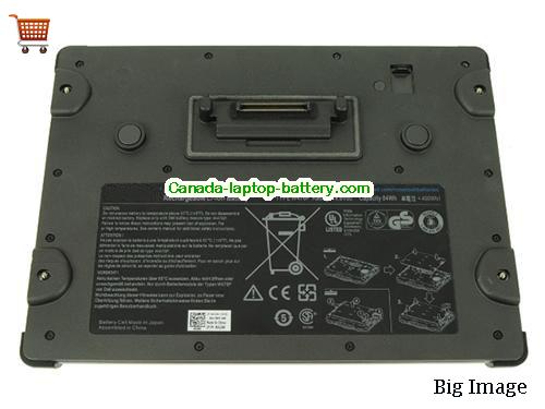 Dell Latitude E6400 XFR Replacement Laptop Battery 5600mAh 14.8V Black Li-Polymer