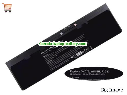 Dell GVD76 Replacement Laptop Battery 3500mAh, 39Wh  11.1V Black Li-Polymer