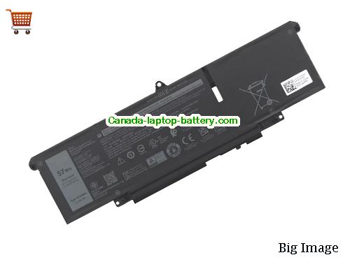 Genuine Dell Latitude 7440 Battery 4878mAh, 57Wh , 11.4V, Black , Li-Polymer