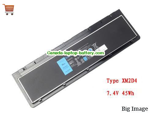 Canada Genuine XM2D4 0P75V7 Battery for Dell BLANCO Laptop 45wh