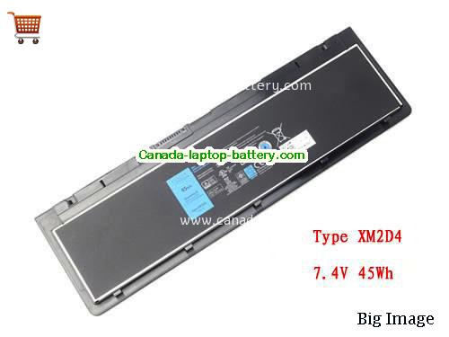 Canada Genuine XM2D4 0P75V7 Battery for Dell BLANCO Laptop 45wh