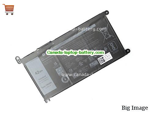 Genuine Dell Vostro 15 5590 Battery 3500mAh, 42Wh , 11.4V, Black , Li-ion