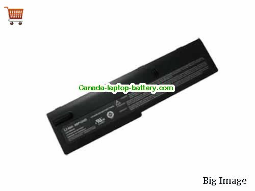 ECS NBP-12A05 Replacement Laptop Battery 6600mAh 14.8V Black Li-ion