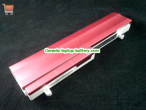 Canada WINBOOK EM-G220L2S, EMG220L2S for Ecs Green G223 laptop battery, 6cells, Red 