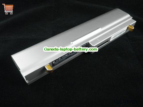 Canada Replacement Laptop Battery for  HAIER W11S, W10S, W10, W11,  Silver, 4800mAh 11.1V