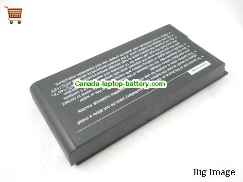 ECS G332 Replacement Laptop Battery 4800mAh 14.8V Black Li-ion