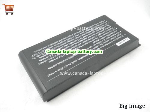 ECS EM-G330L2S Replacement Laptop Battery 4800mAh 14.8V Black Li-ion