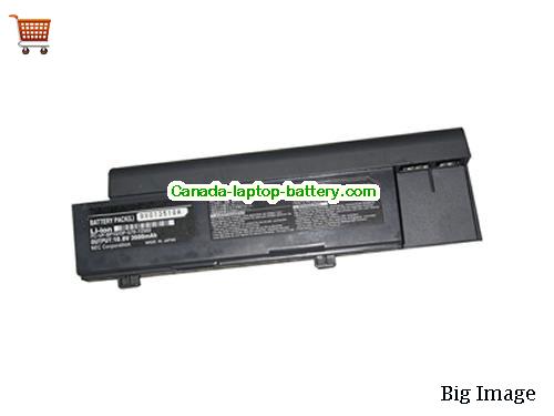 NEC 2T30504-2 Replacement Laptop Battery 3600mAh 14.4V Black Li-ion