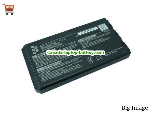 NEC VA80H/DX/E Replacement Laptop Battery 4400mAh 14.4V Black Li-ion