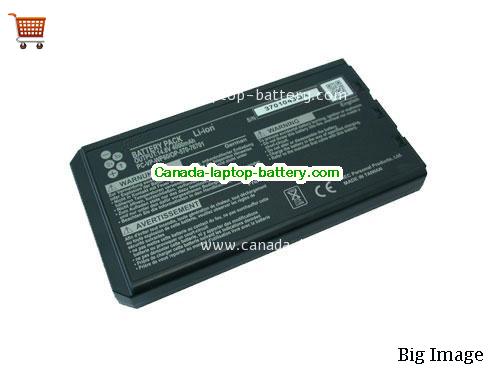 NEC LC600J/54DC Replacement Laptop Battery 4400mAh 14.4V Black Li-ion