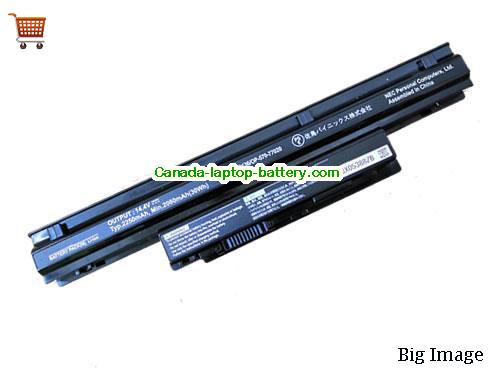 NEC PC-GN25DWTA1 Replacement Laptop Battery 2250mAh, 30Wh  14.4V Black Li-ion