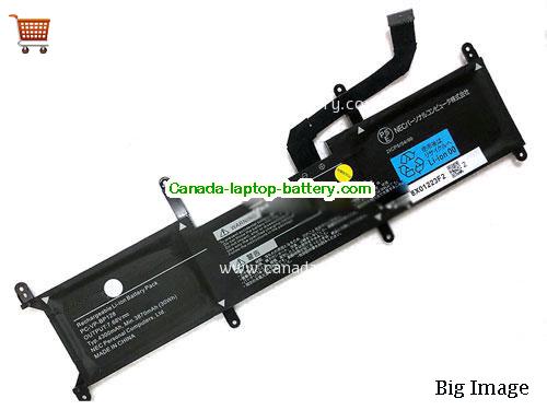 Canada PCVPBP128 Battery for NEC PC-VP-BP128 Li-Polymer 7.68V 3870mAh 30Wh