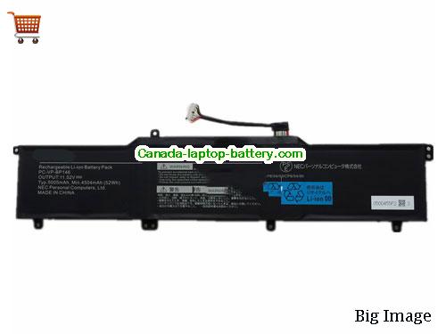 Genuine NEC PC-VP-BP146 Battery 5005mAh, 52Wh , 11.52V, Black , Li-ion