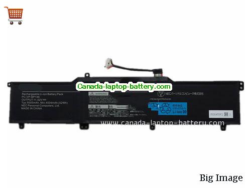 Genuine NEC PC-VP-BP146 Battery 5005mAh, 52Wh , 11.52V, Black , Li-ion