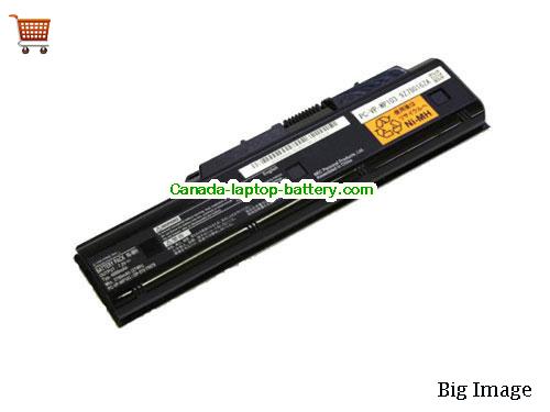 NEC lavie pc-ll650wg6p Replacement Laptop Battery 4400mAh 11.1V Black Li-ion