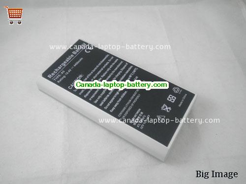 Genuine NEC PC-VP-WP63 Battery 4400mAh, 14.4V, Sliver , Li-ion