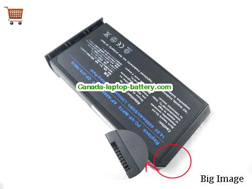 NEC AP A000079200 Replacement Laptop Battery 4400mAh, 65Wh  14.8V Black Li-ion