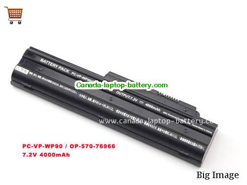 Canada New Genuine NEC PC-VP-WP90 OP-570-76966 Laptop Battery 4000mAh