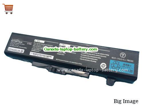 Genuine NEC PC-LE150J2 Battery 4400mAh, 47Wh , 10.8V, Black , Li-ion